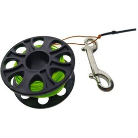 Resim Homyl Dalış Parmak Makarası Mağara Dalışı Için Yeşil 