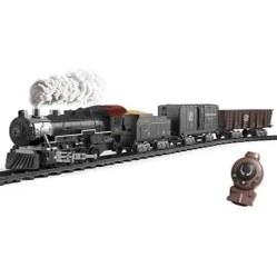 Resim Wheat Grains Global Store Steam Kumandalı 2,4 Ghz Pilli Tren Seti 30 Parça 1613G 