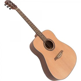 Resim Madison MAG-41M-N Akustik Gitar - Naturel (Başlangıç - Dreadnought Kasa) | 41 İnç Tam Boy Gövde, Yüksek Ses Volümü, Yeni Başlayanlar İçin Ergonomik Sap | Ölçüler: 648 mm Skala Uzunluğu 