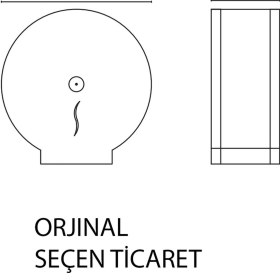 Resim Çelik Banyo Paslanmaz Çelik Jumbo Wc Tuvalet Kağıdı Dispenseri Aparatı Kağıt Havluluk Gri 