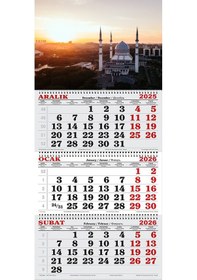 Resim 2026 Yılı Gemici Takvimi-şeyh Zayed Camii 