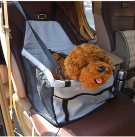 Resim Yaleker Katlanabilir Taşınabilir Evcil Hayvan Araç Koltuğu - Su Geçirmez Ve Hava Geçirgen Tasarım 