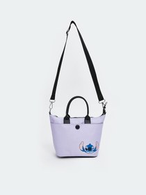 Resim LC Waikiki Vizyon Yeni Sezon Stitch Baskılı Kız Çocuk Omuz Çantası 