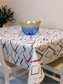 Resim Başak Ev Tekstili(291) ELYAFLI PVC MUŞAMBA DESENLİ SİLİNEBİLİR MASA ÖRTÜSÜ RENKLİ140 x 160 