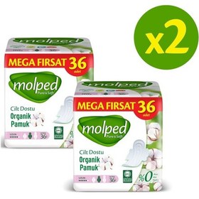 Resim Molped Pure&soft Uzun Avantajlı Mega Fırsat Paketi 72 Adet 
