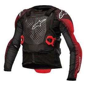 Resim Alpinestars Bionic Tech Youth (Genç) Body Armour (Tam Gövde Koruma) Siyah / Beyaz / Kırmızı 