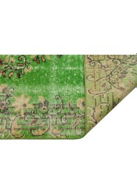 Resim Klasik Modern Vintage Eskitme El Dokuma Halı 143 X 257 Cm 8833 