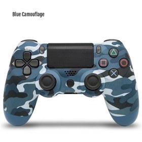 Resim PS4 Uyumlu V2 Kablosuz PS4 Uyumlu Kol Askeri Kamuflaj Joystick 