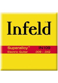 Resim Thomastik In109 İnfeld 0.09 Takım Elektro Gitar Teli Üstün Ses Dengesi, Hızlı Yay Tepkisi, Profesyonel Orkestra Standartı 