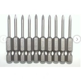 Resim Reko Yıldız Bits Şarzlı Tornavida Ucu Ph0 75 mm 10'lu 