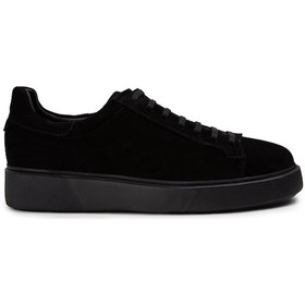 Resim Deery Hakiki Süet Siyah Erkek Sneaker Ayakkabı - 01954Msyhe03 Siyah 