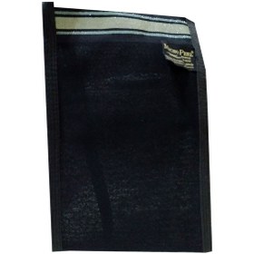 Resim Micro Peel İpek Sırt ve Vücut Kesesi 17 x 26 CM Siyah 