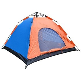 Resim Tam Otomatik Kurulum 8 Kişilik Kamp Çadırı 250 X 250 X 165 Cm 