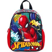 Resim Spıderman Anaokulu Çantası Hawk Jr Graffıtı 