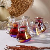 Resim Perotti Ehl-i Keyf Luster 6'lı Çay Bardağı Seti 200 ml 