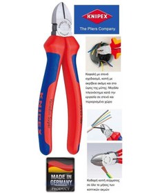 Resim Knıpex 70 02 180 180 Mm Yan Keski 