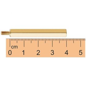 Resim M3 40Mm Metal Dişi-Erkek Aralayıcı Standoff - Metal Distans 