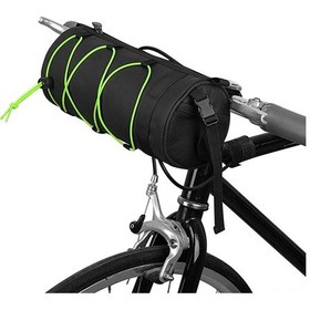 Resim Jeemson Yeşil Bisiklet Elcik Çantası - 2.5l Kapasiteli, 120g Hafif, Çok Amaçlı Kullanım Yeşil 