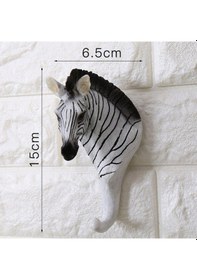 Resim Dekoratif Modern Duvar Askılık Zebra Duvar Dekor Askı 