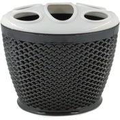 Resim fafatara 5 Bölmeli Siyah Diş Fırçalık 