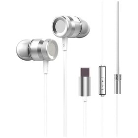 Resim Lemestar Usb Type-c Kulak İçi Kablolu Metal Kulaklık Mikrofonlu, Xiaomi 6/note 3/mıx 2/le 