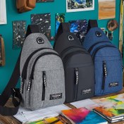 Resim 1 Adet Çok Amaçlı Omuz Çantası - Erkek ve Kadınlar için Büyük Kapasiteli Outdoor Seyahat ve Günlük Kullanım İçin Cross Body Çanta 