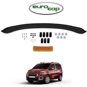 Resim Eurocap Citroen Berlingo Ön Kaput Koruma Rüzgarlık 3Mm Abs 2019-› 