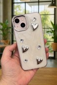 Resim iPhone 15 Kamera Çıkıntılı Şık ve Dayanıklı Telefon Kılıfı - Zarif Tasarımlar Moda Kılıf 