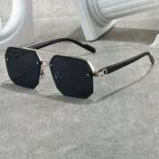 Resim Unisex Çok Amaçlı Çift Köprü Retro Gözlük - Partiler, Okul, Alışveriş ve Günlük Kullanım İçin İdeal; Cadılar Bayramı, Noel, Sevgililer Günü, Bağımsızlık Günü ve Yeni Yıl için Mükemmel Hediye 