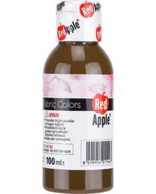 Resim Red Apple Kumaş Boyası 100 Ml Kahverengi 