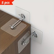 Resim 5/10 Ayarlanabilir Anti-Dönen Mobilya Ankraj Setleri, Plastik Matkap Gerektirmeyen Dolap Duvar Güvenlik Kayışları, Çıkarılabilir Yapışkanlı Kitaplık ve Makyaj Masası Stabilizatör Kitleri, Anti-Şok Ekipmanları 