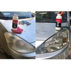 Resim Kraftech Buharlı Araba Far Temizleme Far Parlatma Seti 