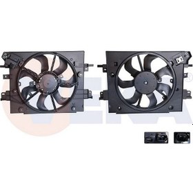Resim Veka-25-3516 - Fan Motoru + Davlumbaz + Pervane Tek Fanlı Rezıs 