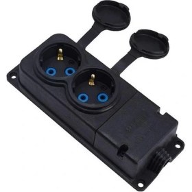 Resim Mohhler Monofaze Ikili Kauçuk Grup Priz 