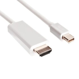 Resim Ti-Mesh Mini Dp To Hdmı Kablo - Gold Beyaz - 1,8M 