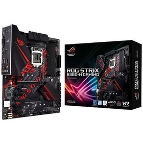 Resim Asus ROG Strix B360-H Gaming Intel B360 2666 MHz DDR4 Soket 1151 ATX Anakart 