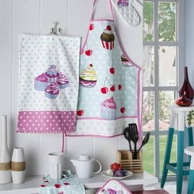 Resim MAXSTYLE Cherries 5 Parça Mutfak Seti 