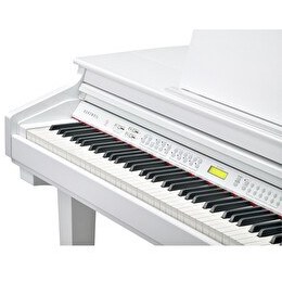 Resim Kurzweil KAG100WHP Dijital Kuyruklu Parlak Beyaz Piyano 