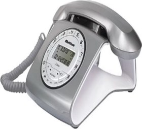 Resim Retro Cıd Masa Telefonu Gri 