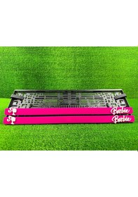 Resim Vice City Pembe 3d Kabrtmalı Pleksi Araba Plakalığı 1 Takım 