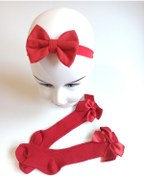 Resim Babyland Fıyonklu Bandana Corap Setı zxxx1222 