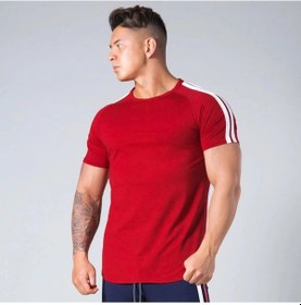 Resim Globeskysiyah Pamuk Spor T-shirt Erkekler Kısa Kollu Vücut Geliştirme Egzersiz Teesnaneerkek Nane 