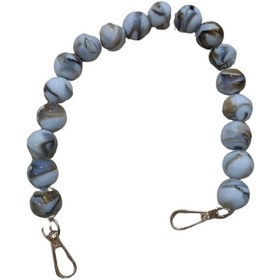 Resim Çanta Askısı 40 Cm Akrilik Yuvarlak Beyaz 