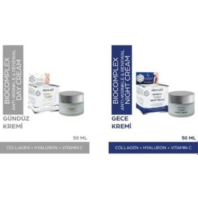 Resim Dermokil Biocomplex Kırışık Karşıtı ve Yenileyici Gece Bakım Kremi 50 ML + Gündüz Kremi 50 ML 