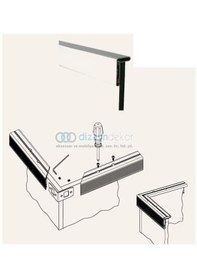 Resim Kabin Taç Profili İnox 