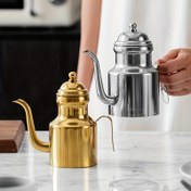Resim 1 adet, 304 Paslanmaz Çelik Yağlık, Büyük Çay ve Kahve Potu, Kalın ve Dayanıklı Baharat Saklama Kabı, Sirke Dökücü, Sıvı Baharat Kabı, Pişirme, Mutfak Malzemeleri, Barbekü, Fırınlama, Salata, Mutfak Araçları, Restoran Yemek Arabası için Uygun 