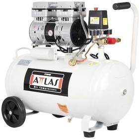 Resim Attlas SK1050 230 V 8 Bar 50 LT Monofaze Sessiz Kompresör 