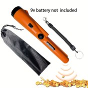 Resim Metal Dedektör Pinpointer 360° Tarama Arama Altın&Treasure Bulucu LED Göstergesi& Zil Titreşim 9V Pil DAHİL DEĞİLDİR 