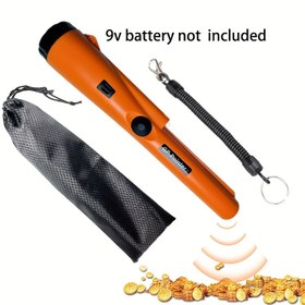 Resim Metal Dedektör Pinpointer 360° Tarama Arama Altın&Treasure Bulucu LED Göstergesi& Zil Titreşim 9V Pil DAHİL DEĞİLDİR 