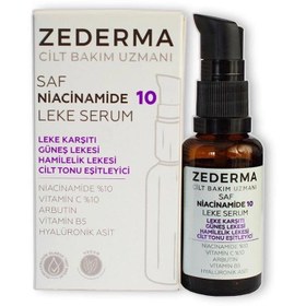 Resim Zederma Saf Niacinamide 10 Leke Karşıtı Serum 30 ml 